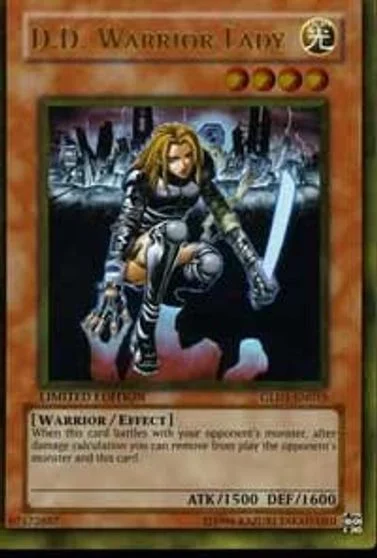 D.D. Warrior Lady GLD1-EN015