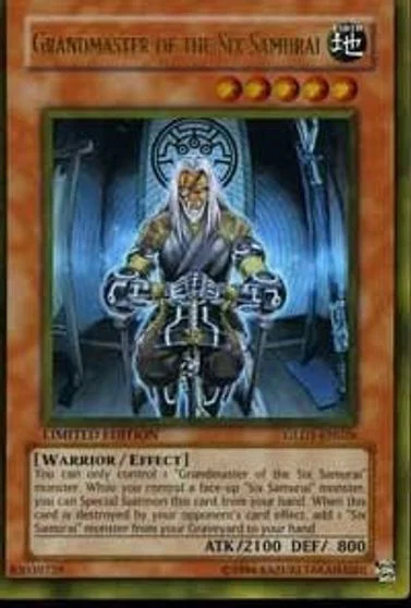 Grandmaster of the Six Samurai GLD1-EN026