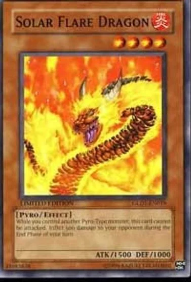 Solar Flare Dragon GLD1-EN019
