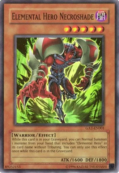 Elemental HERO Necroshade GX1-EN001