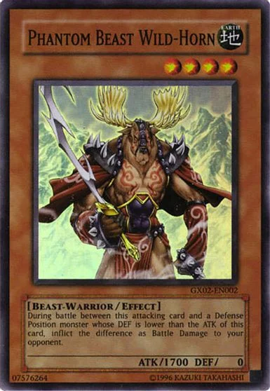 Phantom Beast Wild-Horn GX02-EN002
