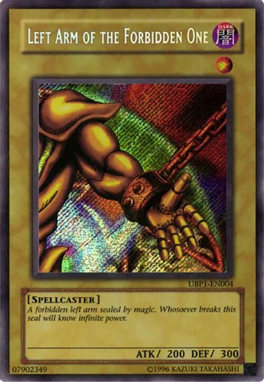 Left Arm of the Forbidden One UBP1-EN004
