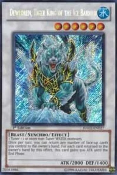 Dewloren, Tiger King of the Ice Barrier HA02-EN027