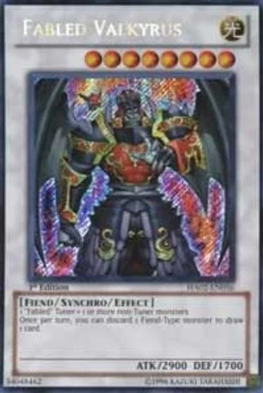 Fabled Valkyrus [1st Edition] HA02-EN056