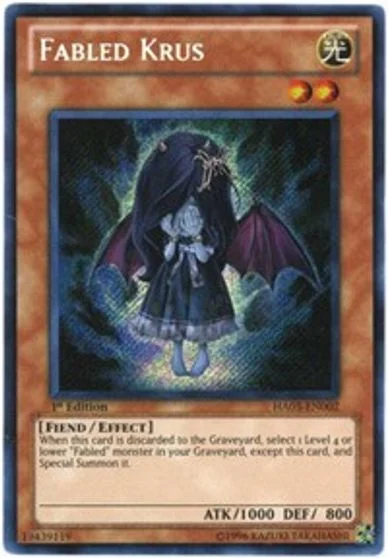Fabled Krus [1st Edition] HA03-EN002