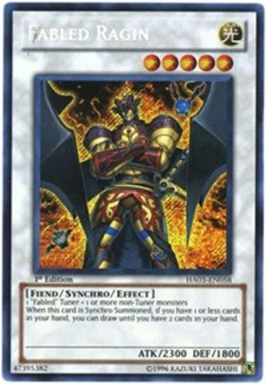 Fabled Ragin [1st Edition] HA03-EN058