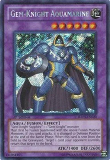 Gem-Knight Aquamarine [1st Edition] HA05-EN020