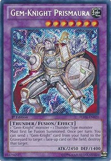 Gem-Knight Prismaura [1st Edition] HA06-EN020