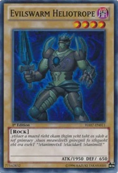 Evilswarm Heliotrope [1st Edition] HA07-EN011