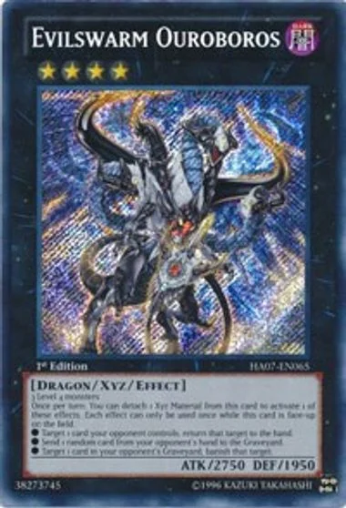 Evilswarm Ouroboros [1st Edition] HA07-EN065