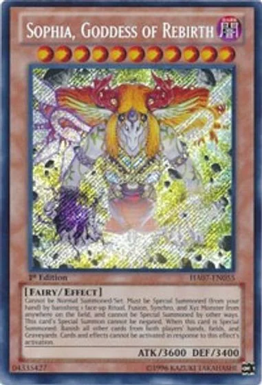Sophia, Goddess of Rebirth [1st Edition] HA07-EN055