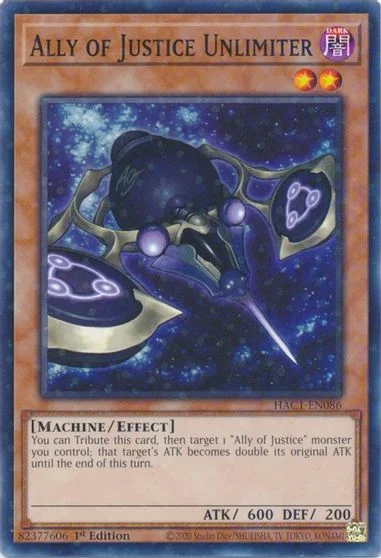 Ally of Justice Unlimiter [1st Edition] HAC1-EN086