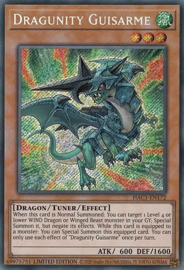 Dragunity Guisarme [1st Edition] HAC1-EN172