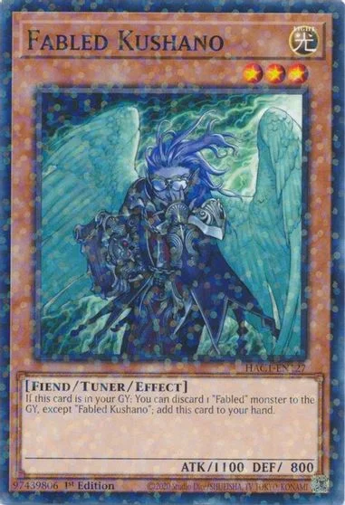 Fabled Kushano [1st Edition] HAC1-EN127