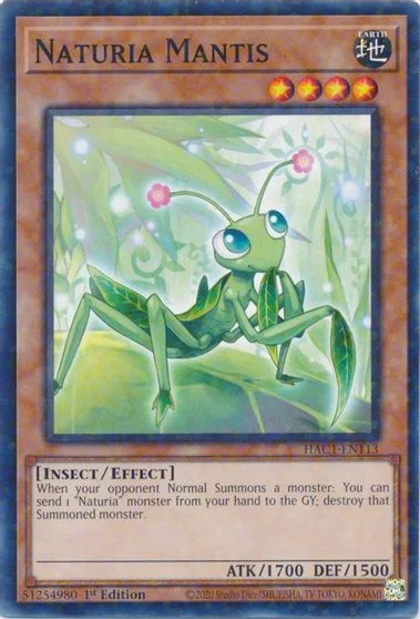 Naturia Mantis [1st Edition] HAC1-EN113