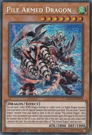 Pile Armed Dragon [1st Edition] HAC1-EN174