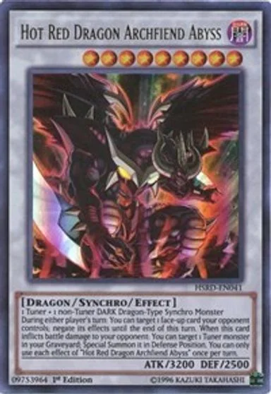 Hot Red Dragon Archfiend Abyss HSRD-EN041