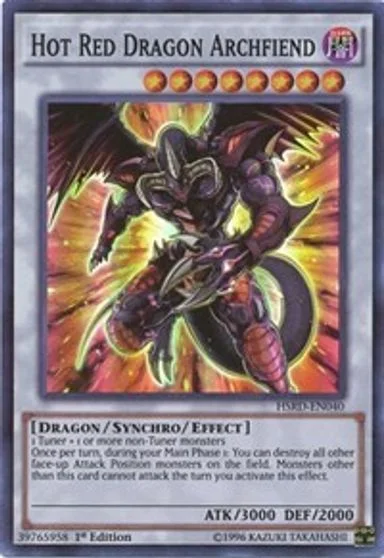 Hot Red Dragon Archfiend HSRD-EN040