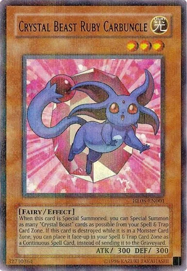 Crystal Beast Ruby Carbuncle HL05-EN001