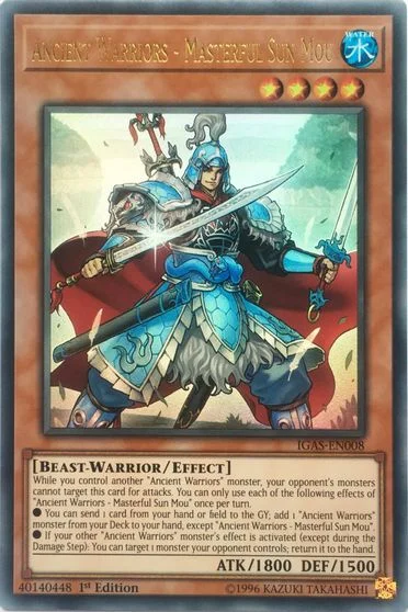 Ancient Warriors - Masterful Sun Mou IGAS-EN008