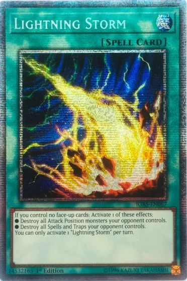 Lightning Storm [Starlight Rare 1st Edition] IGAS-EN067