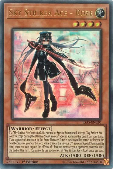 Sky Striker Ace - Roze [1st Edition] IGAS-EN020