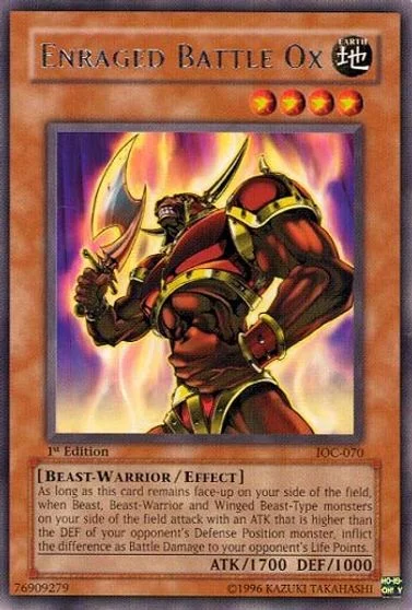 Enraged Battle Ox [1st Edition] IOC-070