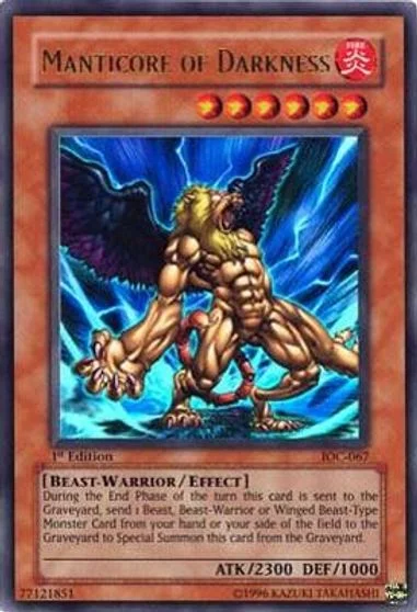 Manticore of Darkness [1st Edition] IOC-067