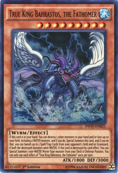 True King Bahrastos, the Fathomer [1st Edition] INOV-EN021