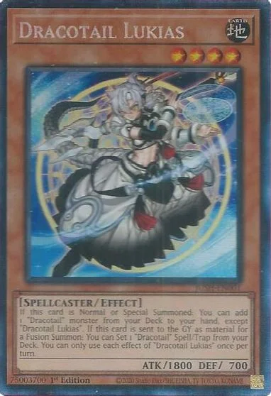 Dracotail Lukias [Collector's Rare] JUSH-EN001