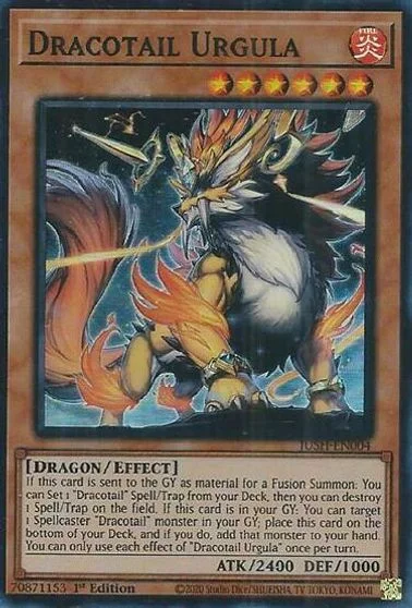 Dracotail Urgula [Super Rare] JUSH-EN004