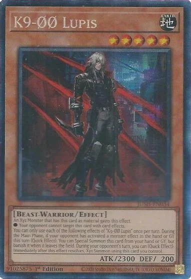 K9-00 Lupis [Collector's Rare] JUSH-EN034