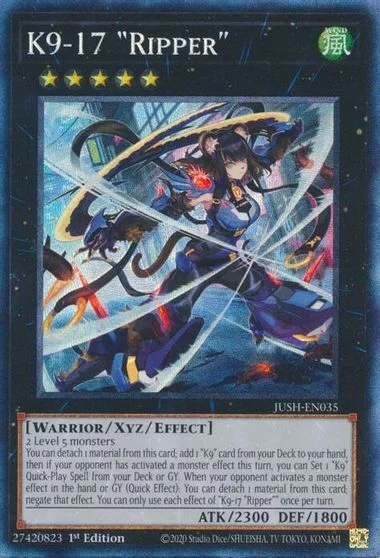 K9-17 Ripper [Collector's Rare] JUSH-EN035