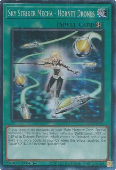 Sky Striker Mecha - Hornet Drones [Collector's Rare] JUSH-EN053