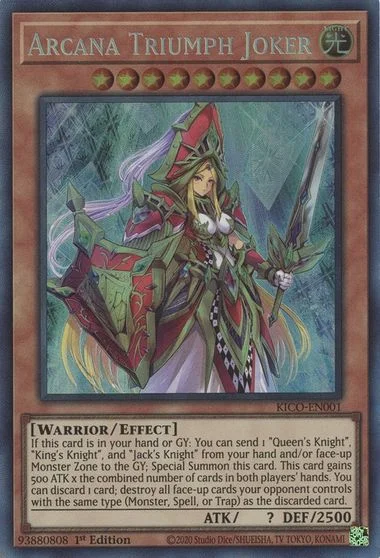Arcana Triumph Joker [Collector's Rare] KICO-EN001