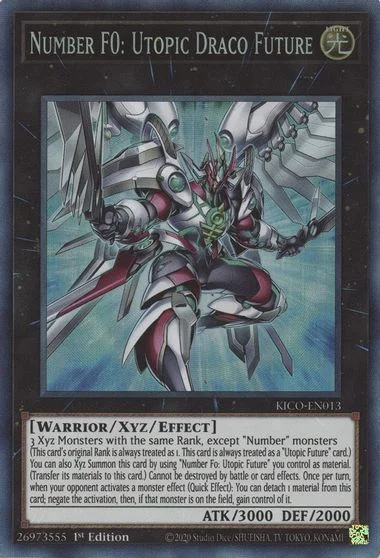 Number F0: Utopic Draco Future [Collector's Rare] KICO-EN013