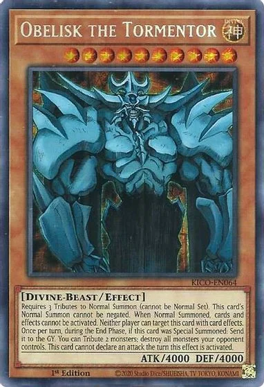 Obelisk The Tormentor [Secret Rare] KICO-EN064