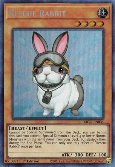 Rescue Rabbit [Collector's Rare] KICO-EN034