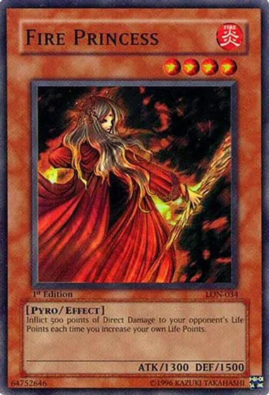Fire Princess [1st Edition] LON-034