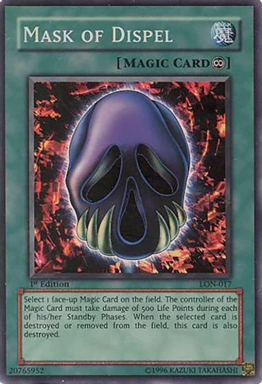 Mask of Dispel [1st Edition] LON-017