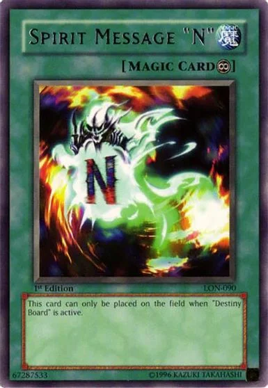 Spirit Message N [1st Edition] LON-090