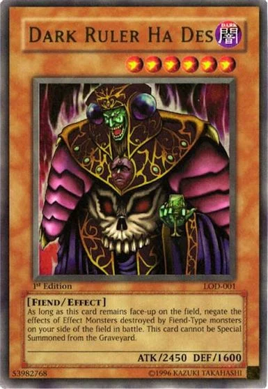 Dark Ruler Ha Des [1st Edition] LOD-001