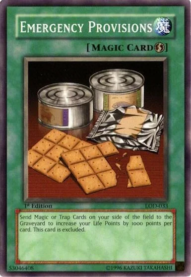 Emergency Provisions [1st Edition] LOD-033