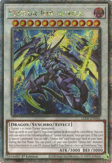 Centur-Ion Auxila [Quarter Century Secret Rare] LEDE-EN042