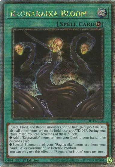 Ragnaraika Bloom [Quarter Century Secret Rare] LEDE-EN058