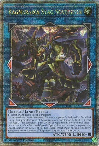 Ragnaraika Stag Sovereign [Quarter Century Secret Rare] LEDE-EN050