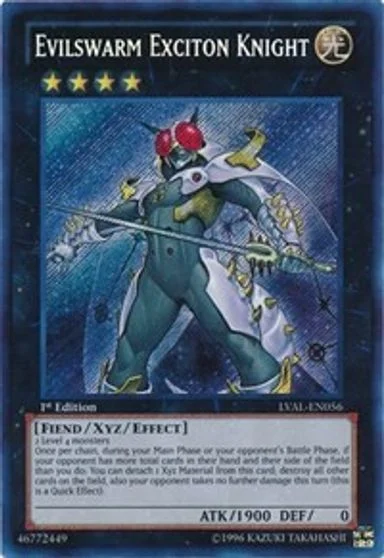 Evilswarm Exciton Knight [1st Edition] LVAL-EN056