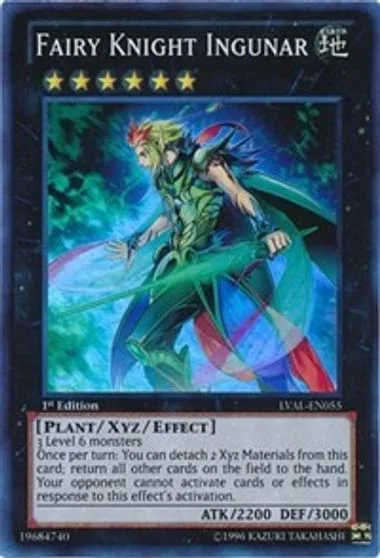 Fairy Knight Ingunar [1st Edition] LVAL-EN055