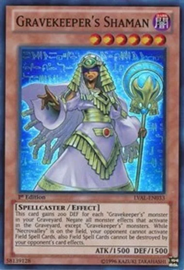 Gravekeeper's Shaman LVAL-EN033