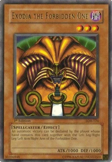 Exodia the Forbidden One LOB-124